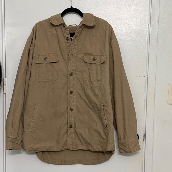 Outdoor Life Other - Outdoor Life Utility Workwear Gorpcore Tan Khaki Sherpa Lined Cotton XL Jacket